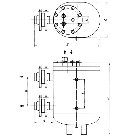 Smeedstalen condensaatpomp  |  EPT-200 serie